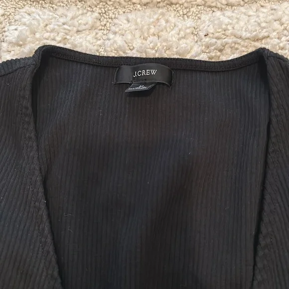 J Crew Crop Cotton Top - Picture 2 of 5